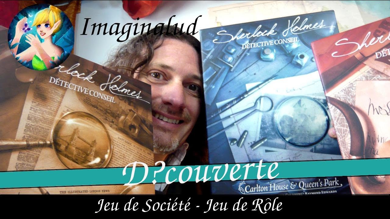 Sherlock Holmes détective conseil Une Découverte Jeu d'Imaginalud