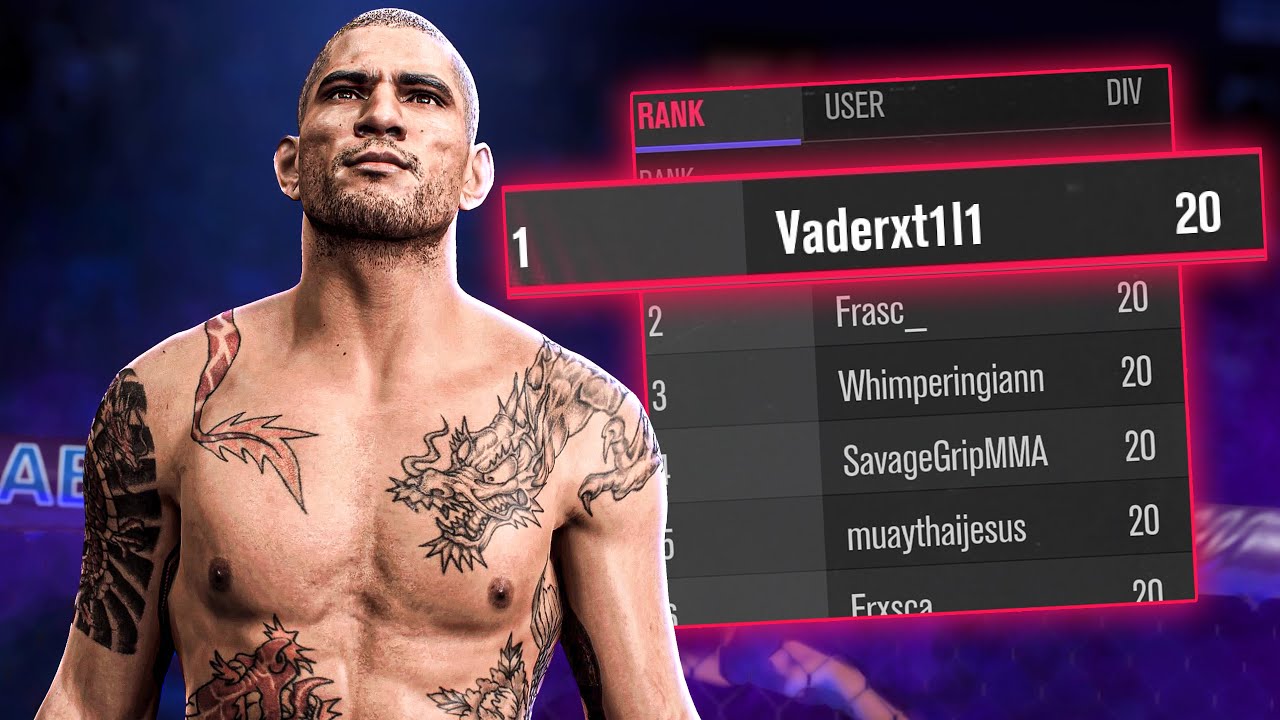 Challenging the #1 Ranked Player in UFC 5!