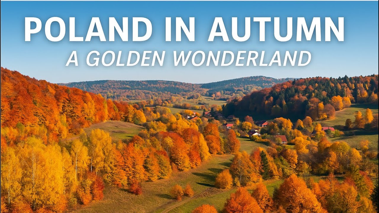 Poland in Autumn | A Golden Wonderland | Magical Fall Colors Across Poland | 4K #poland #autumn