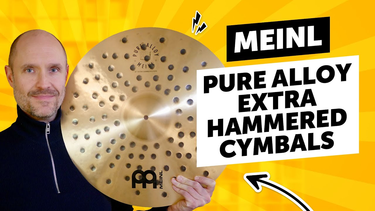 Meinl | Pure Alloy Extra Hammered Cymbals | Sound Demo