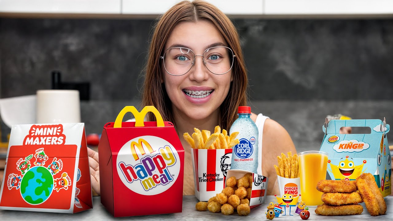 TESTUJEMY MENU DLA DZIECI W FASTFOODACH!