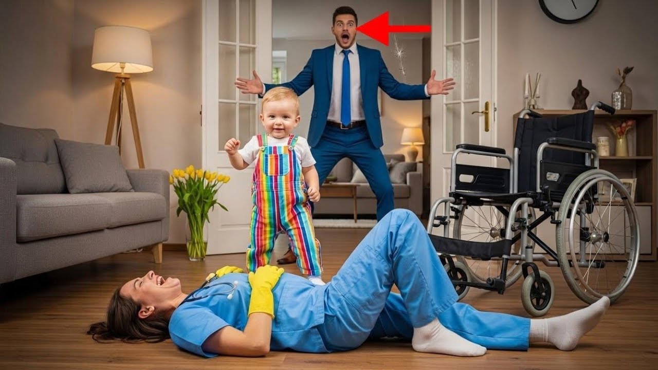 Fingió irse de viaje… cuando vio lo que la limpiadora hacía con su hijo, entonces…