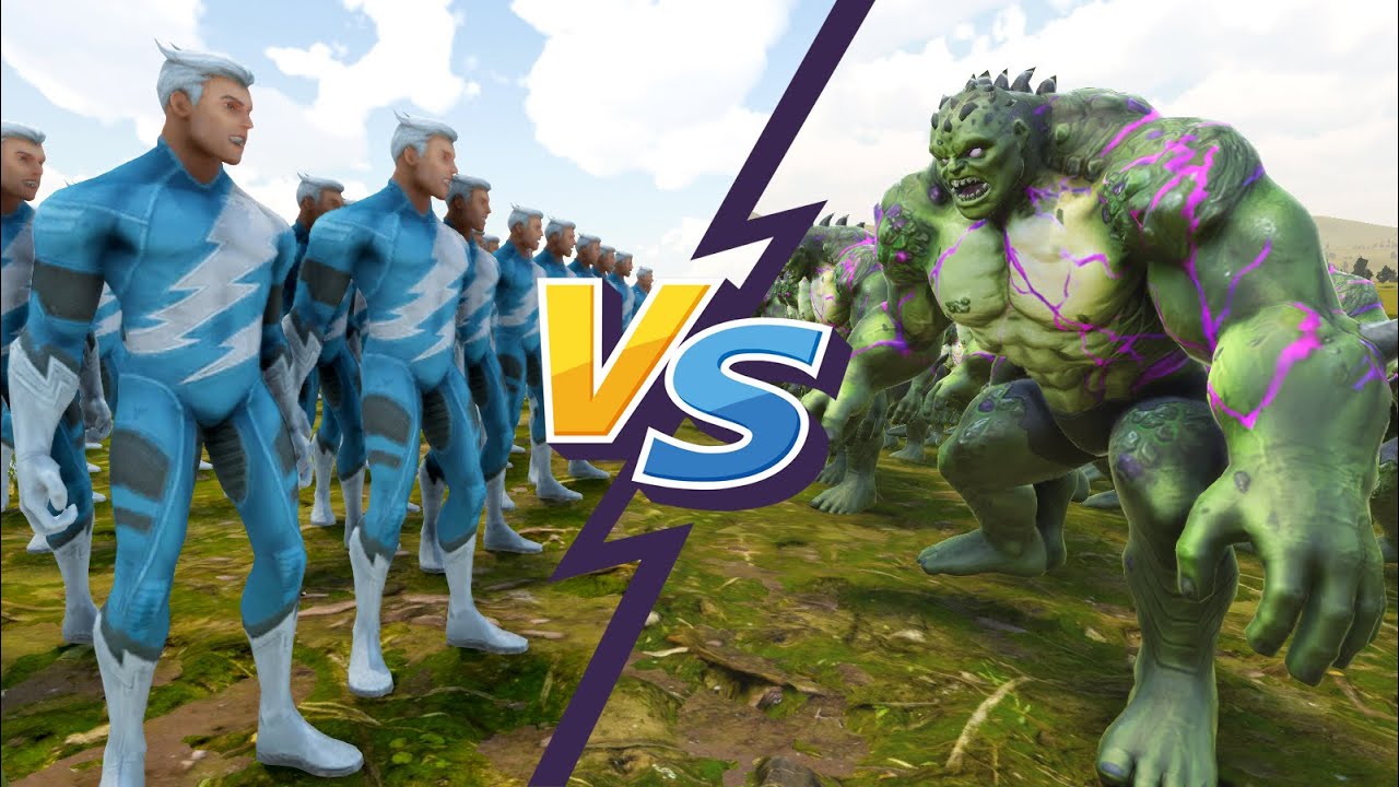 2.000.000 Quicksilver VS 10.000 Immortal hulk