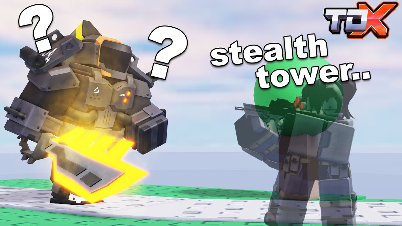 НОВАЯ TDX Ghost Tower... делает боссов тупыми | ROBLOX