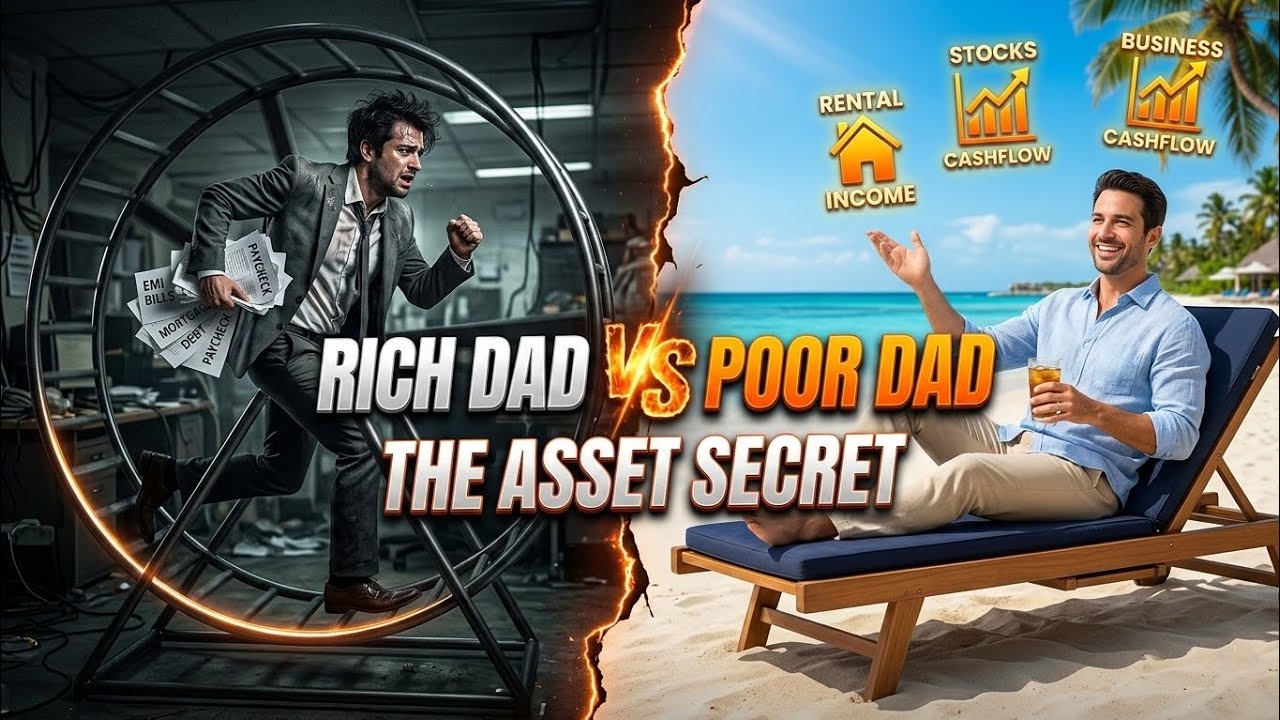 Rich Dad Poor Dad Explained: How to Escape the Rat Race & Build Wealth | Life-Changing Money Lessons