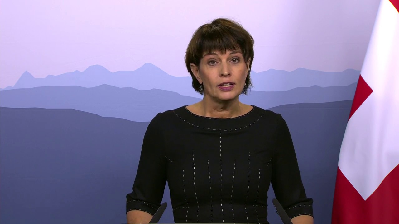 Volksabstimmung 27.11.2016: Atomausstiegsinitiative-  Ansprache von Bundesrätin Doris Leuthard