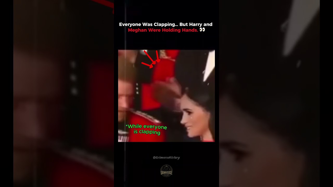 Все аплодировали&hellip; а Гарри и Меган держались за руки. 👀#PrinceHarry #meghanmarkle