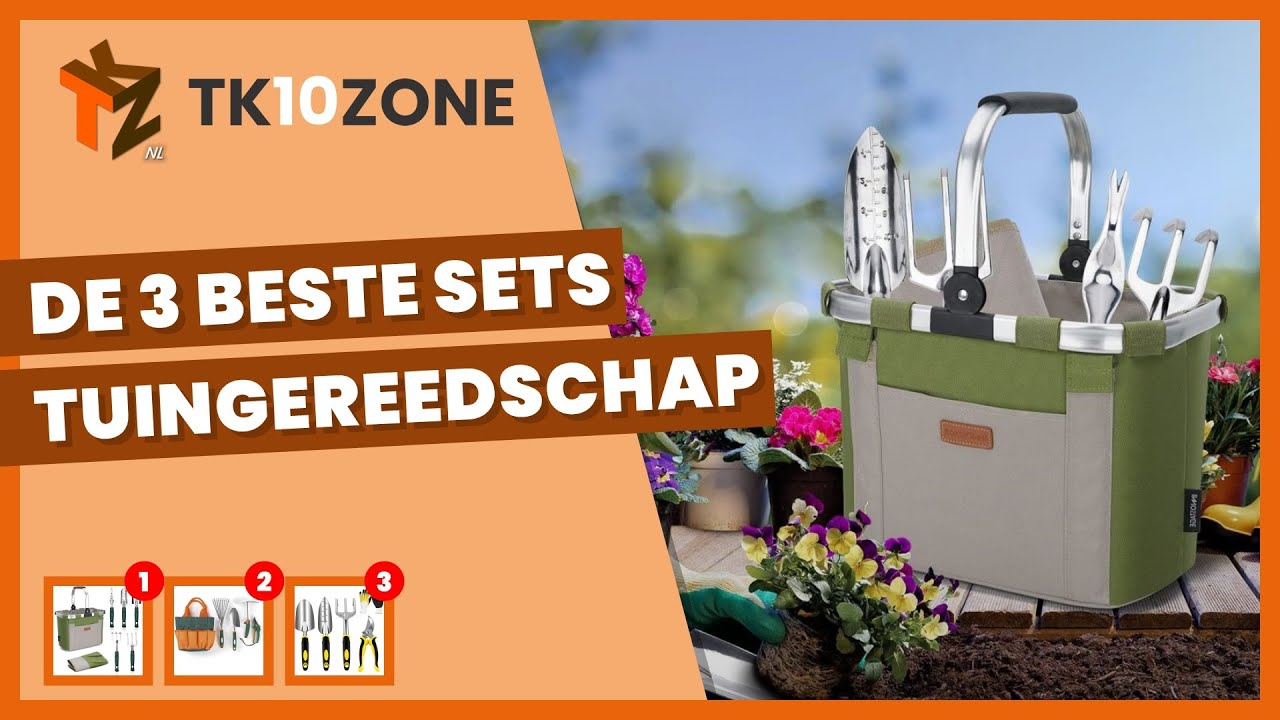 De 3 beste sets tuingereedschap