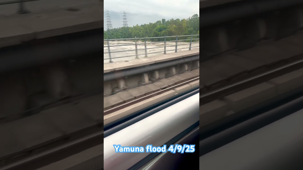 Yamuna flood level 4/9/2025 | Delhi flood