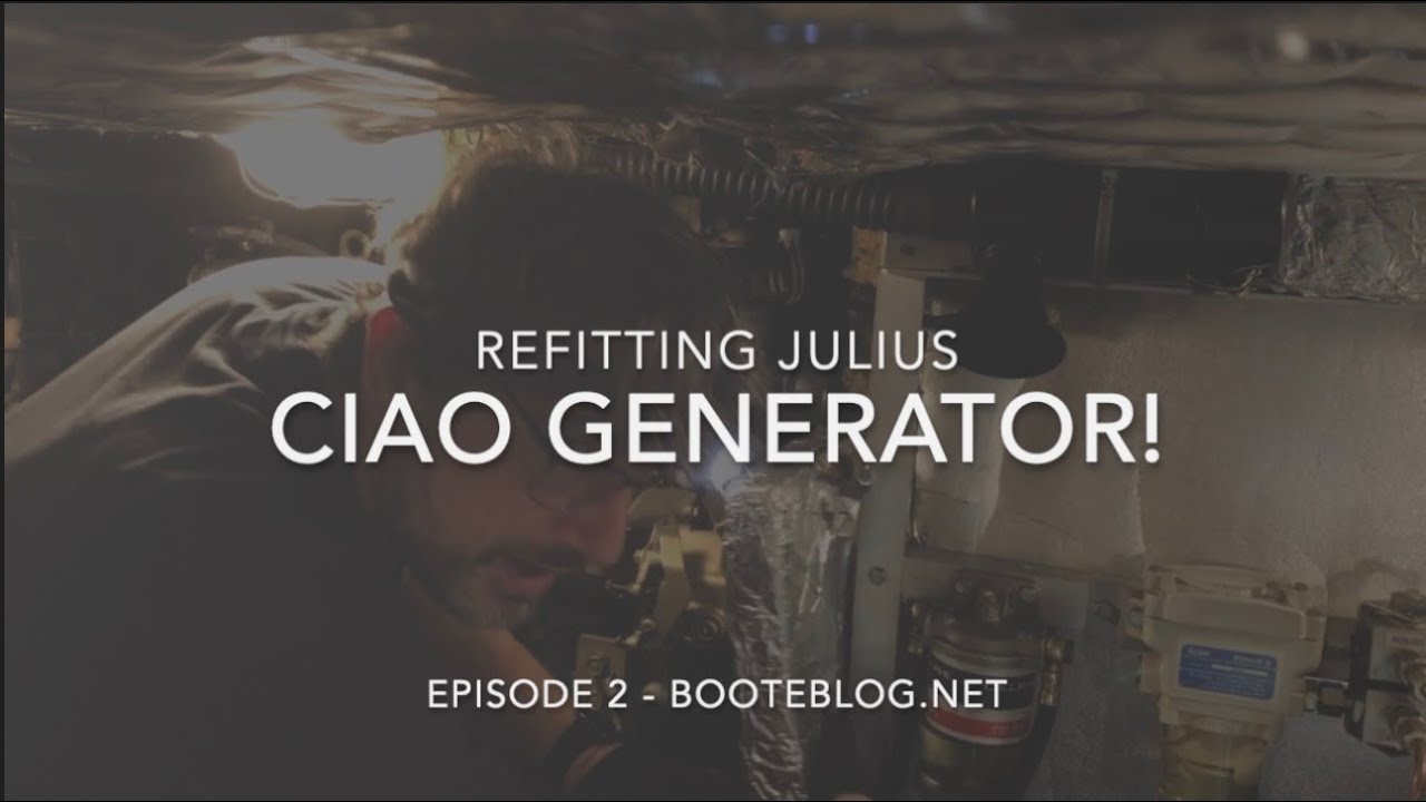 REFITTING JULIUS - 10: Ein Amateur baut einen 8kW Yacht Generator auseinander - Teil 2