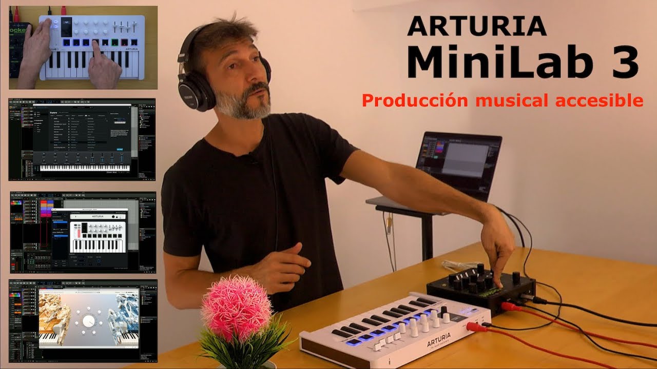 Arturia MiniLab 3. Producción musical accesible.