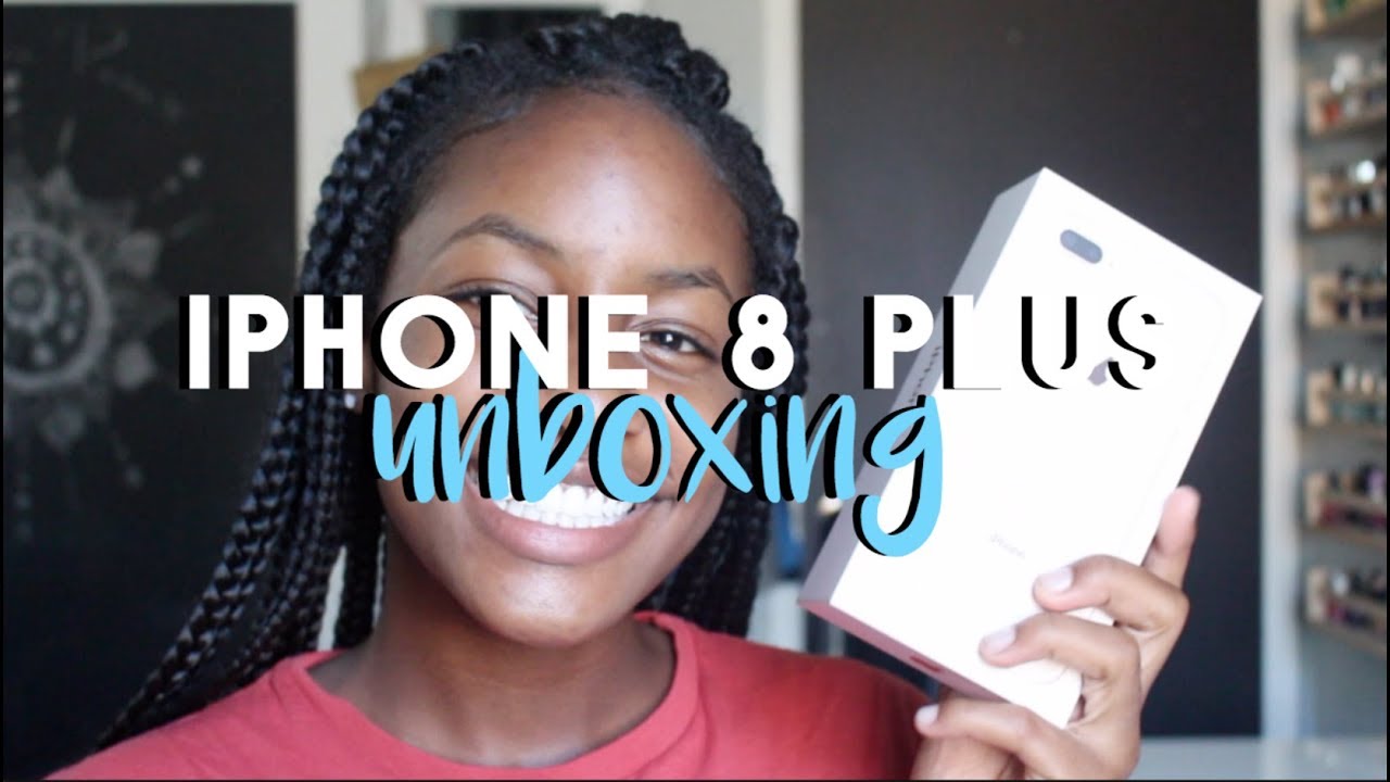 IPHONE 8 PLUS UNBOXING