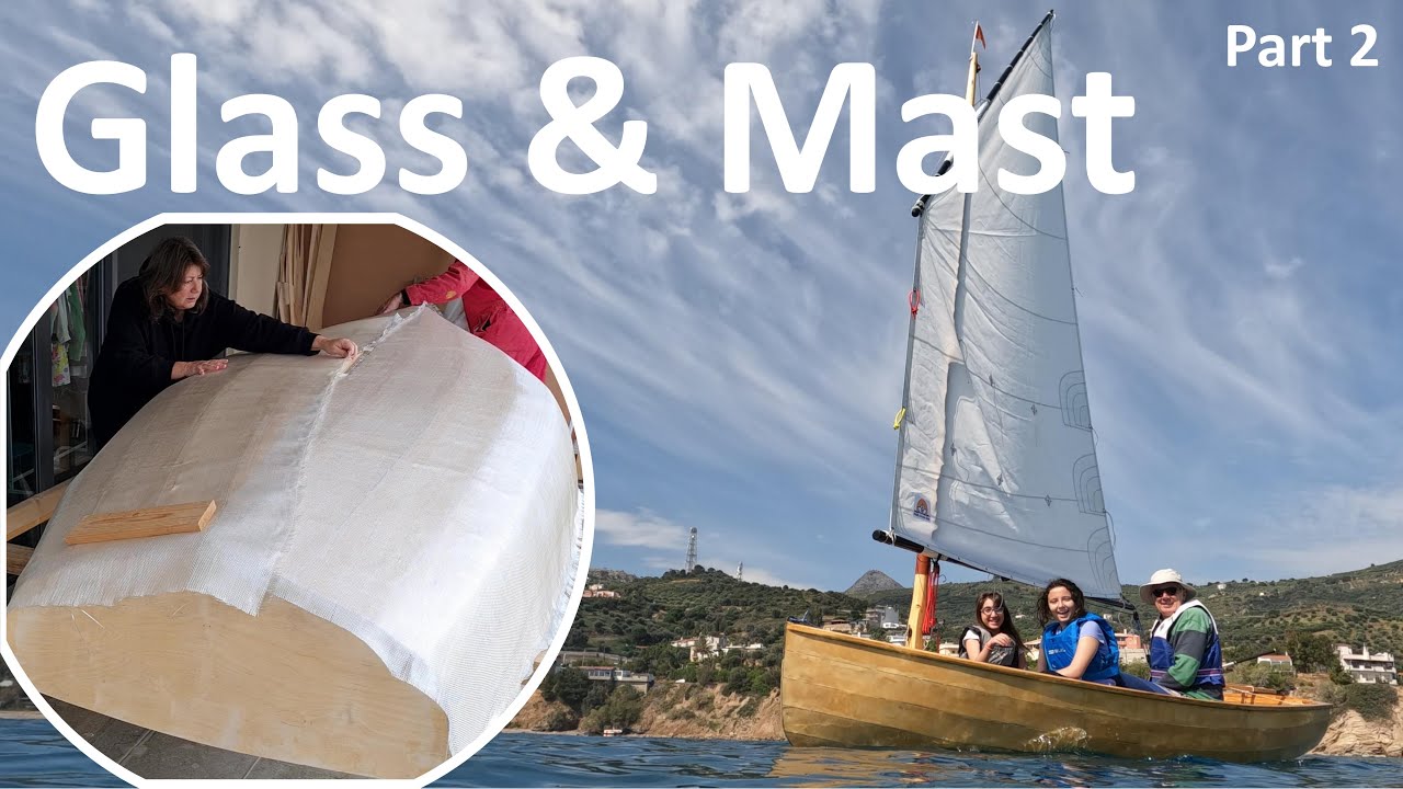 Wooden Lug Sail Boat Build, Stornoway 12, Plywood Stitch & Epoxy Glue Complete Step by Step (Part 2)