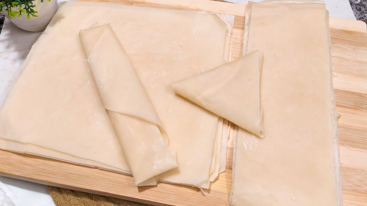 Homemade Roll Patti/Samosha Patti At Home | Samosha Patti And Roll Patti Sheets 
