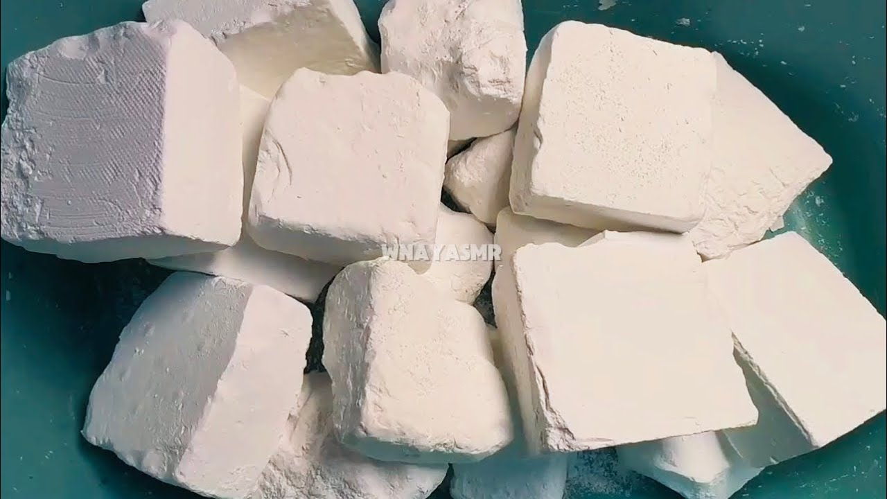 42 Blocks of Glassy, Crunchy Mute & Unpolished Gym Chalk Edit