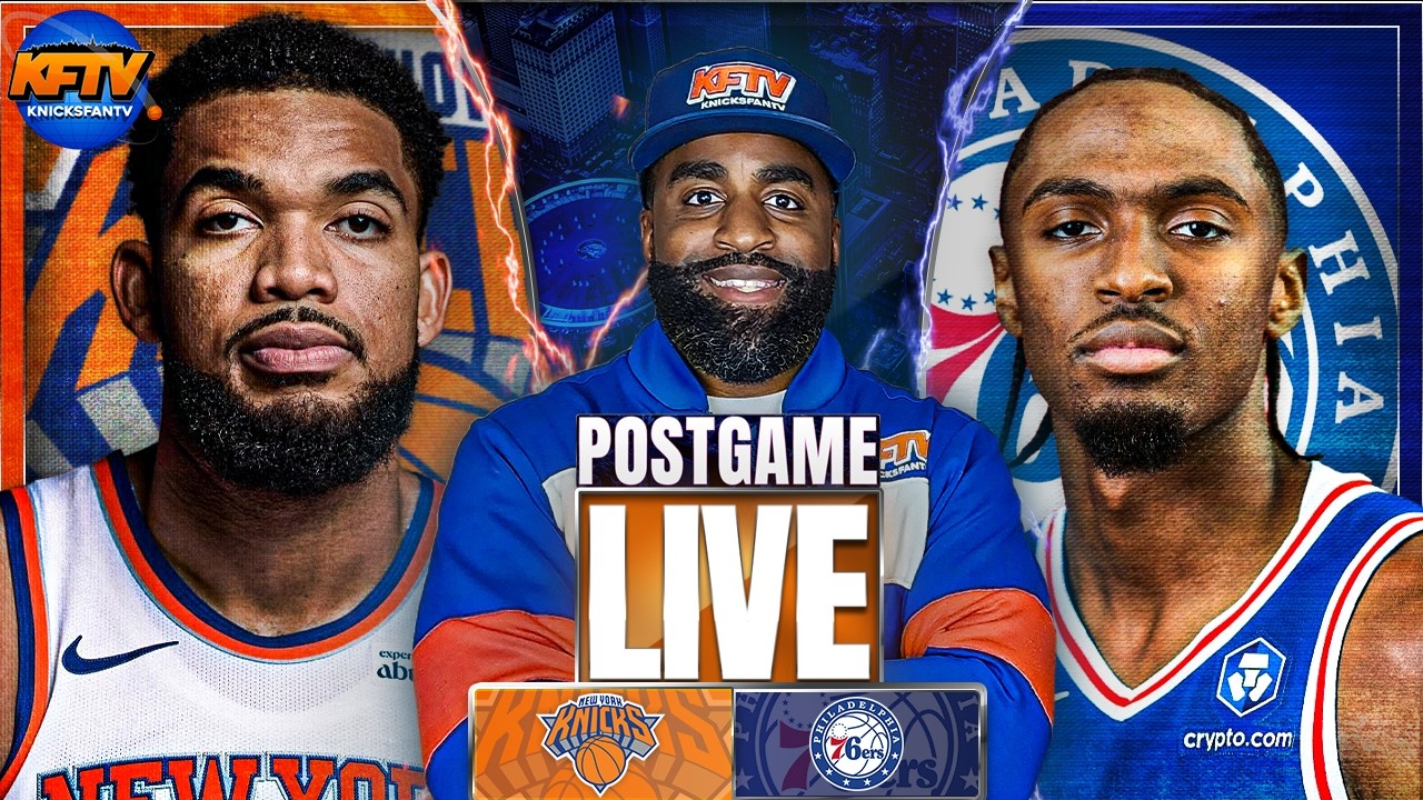 Knicks Smoke The Sixers In All Star Finale | Live Call-Ins & Reactions | Post Game Show | EP 695