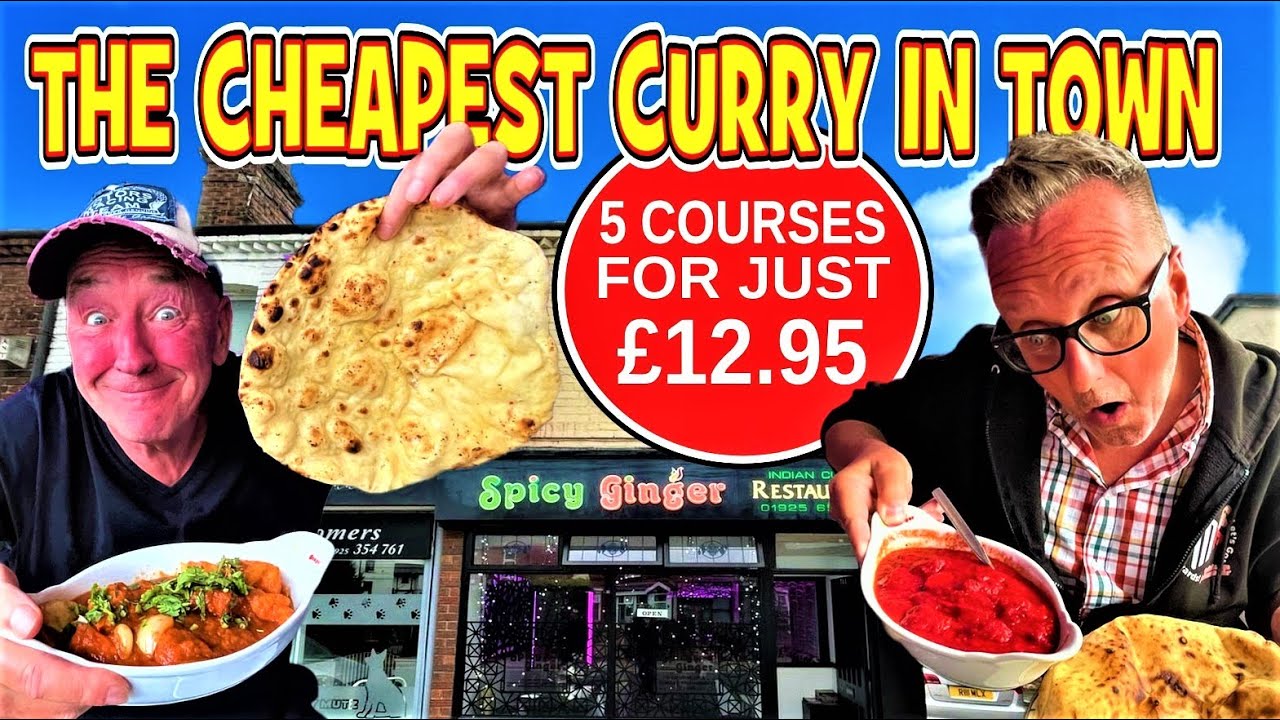 We found The CHEAPEST CURRY HOUSE in Town !
