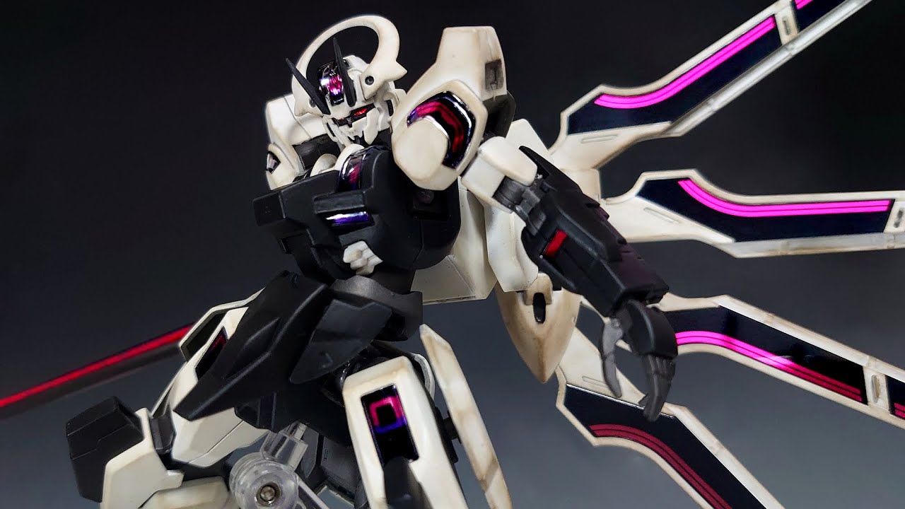 【水星の魔女】HG シュバルゼッテを筆塗り全塗装してみた！