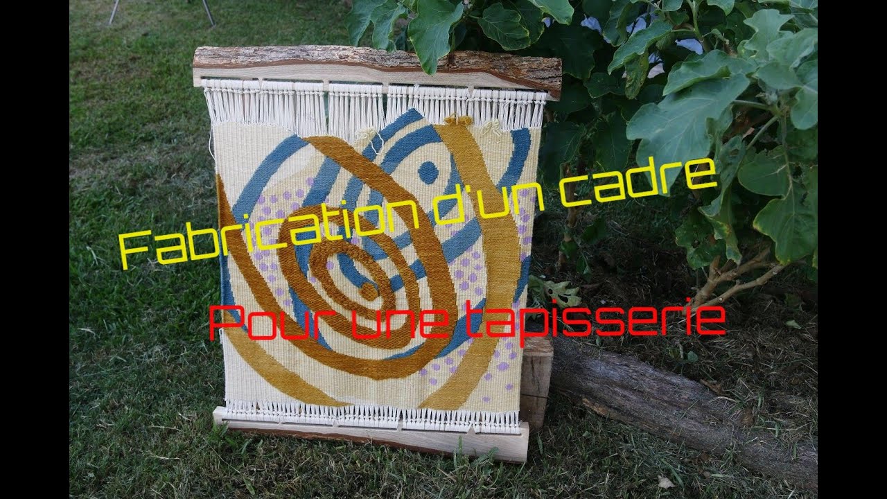 Le menuisier et le lissier:  Fabrication un cadre pour une tapiserie
