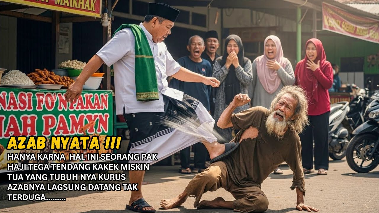 Astagfirullah Cuma Mau Minta Sedikit Makan  Malah D!t3nd4ng , Lihat Apa yang Terjadi Setelahnya!