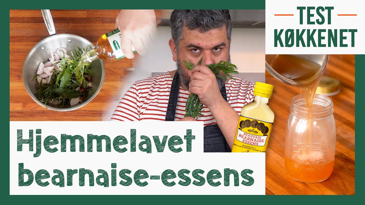 Sådan laver du bearnaise-essens | + bearnaise-mayo