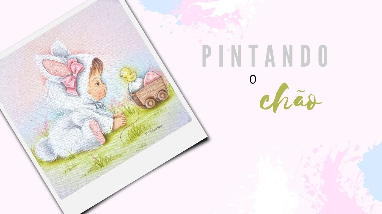 Como pintar o chãozinho - 1/2