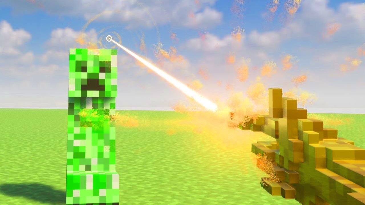 Turn MINECRAFT Creeper into GOLD in TEARDOWN