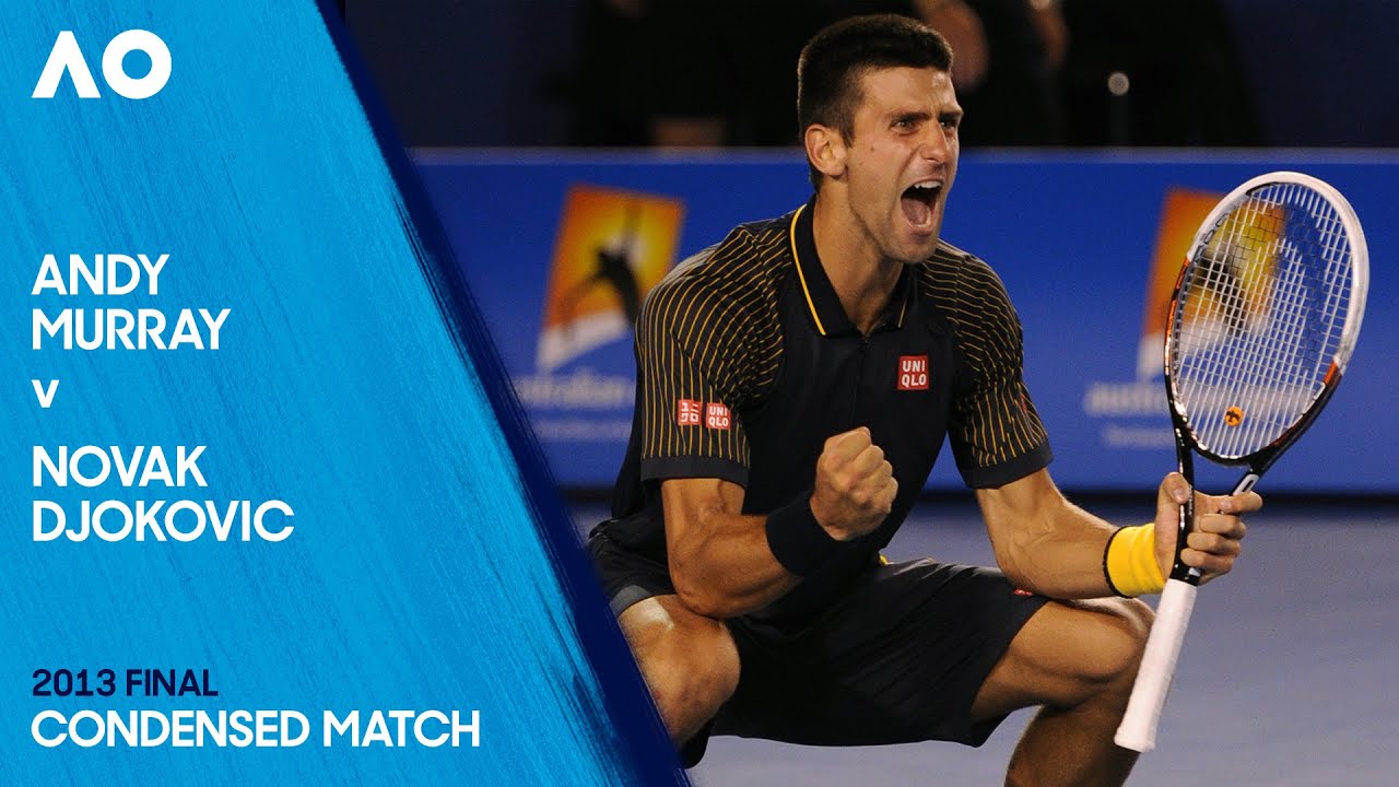 Novak Djokovic v Andy Murray Condensed Match | Australian Open 2013 Final