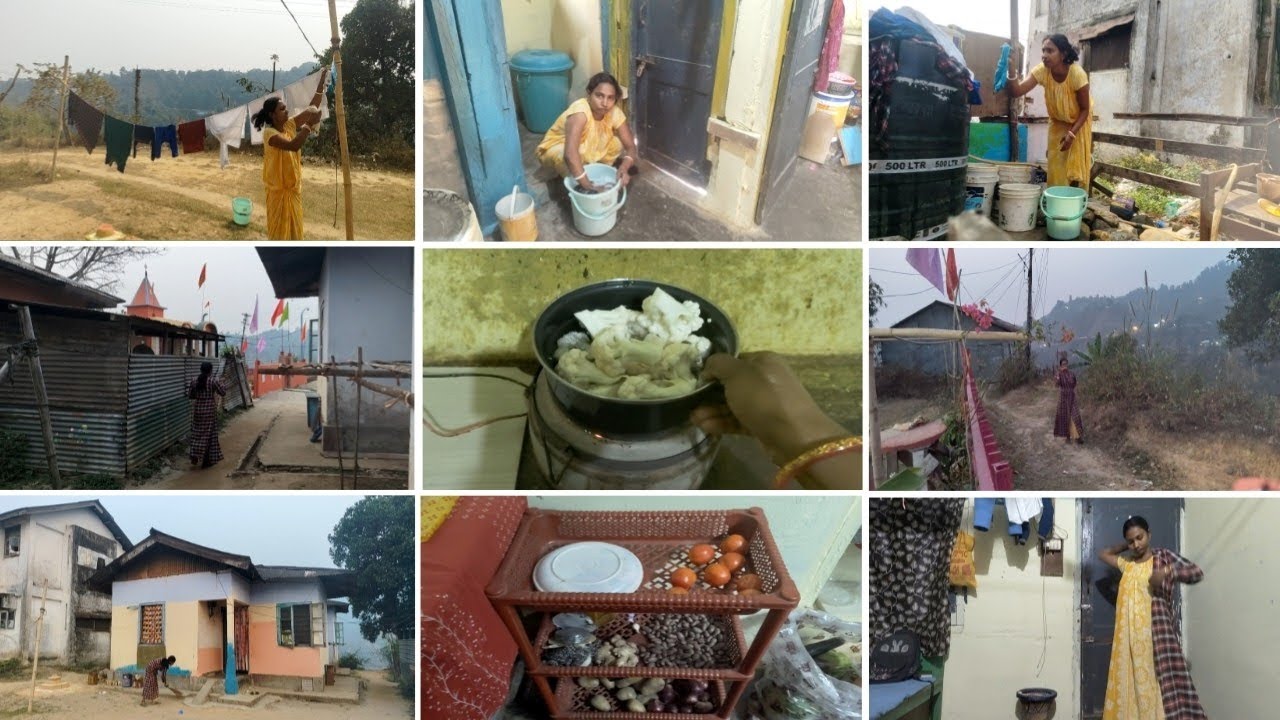 সংসারের সমস্ত কাজ সামলে মেয়ের স্কুল ড্রেস সহ বেশ কিছু কাপড় কাচলাম।।