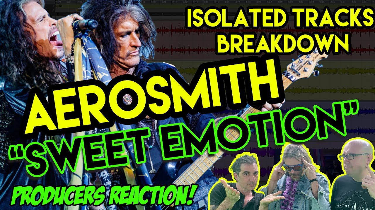 Aerosmith - Sweet Emotion [ISOLATED TRACKS - REACTION & ANALYSIS] by Producers/Musicians S01E01