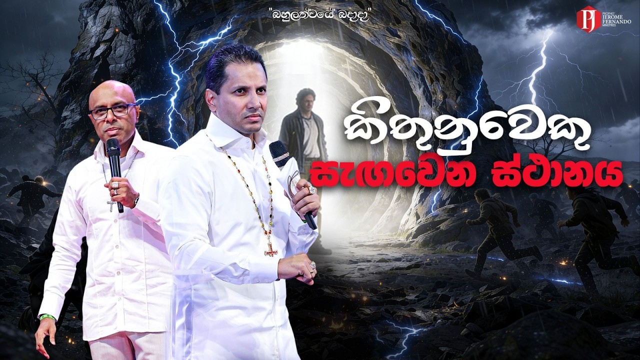 'කිතුනුවෙකු සැඟවෙන ස්ථානය' with Pastor Amantha Wijesuriya