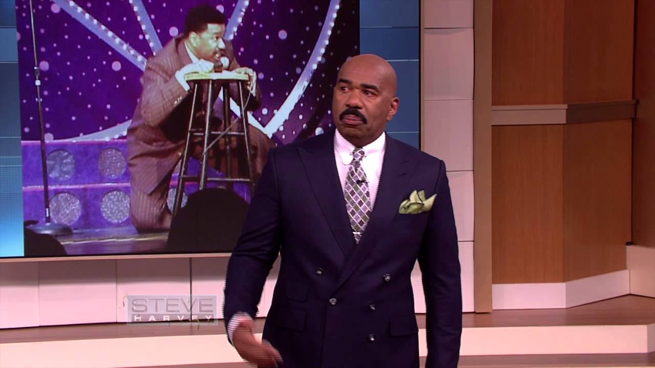 Watch comedian Steve Harvey talk about his early comedy career in Birmingham