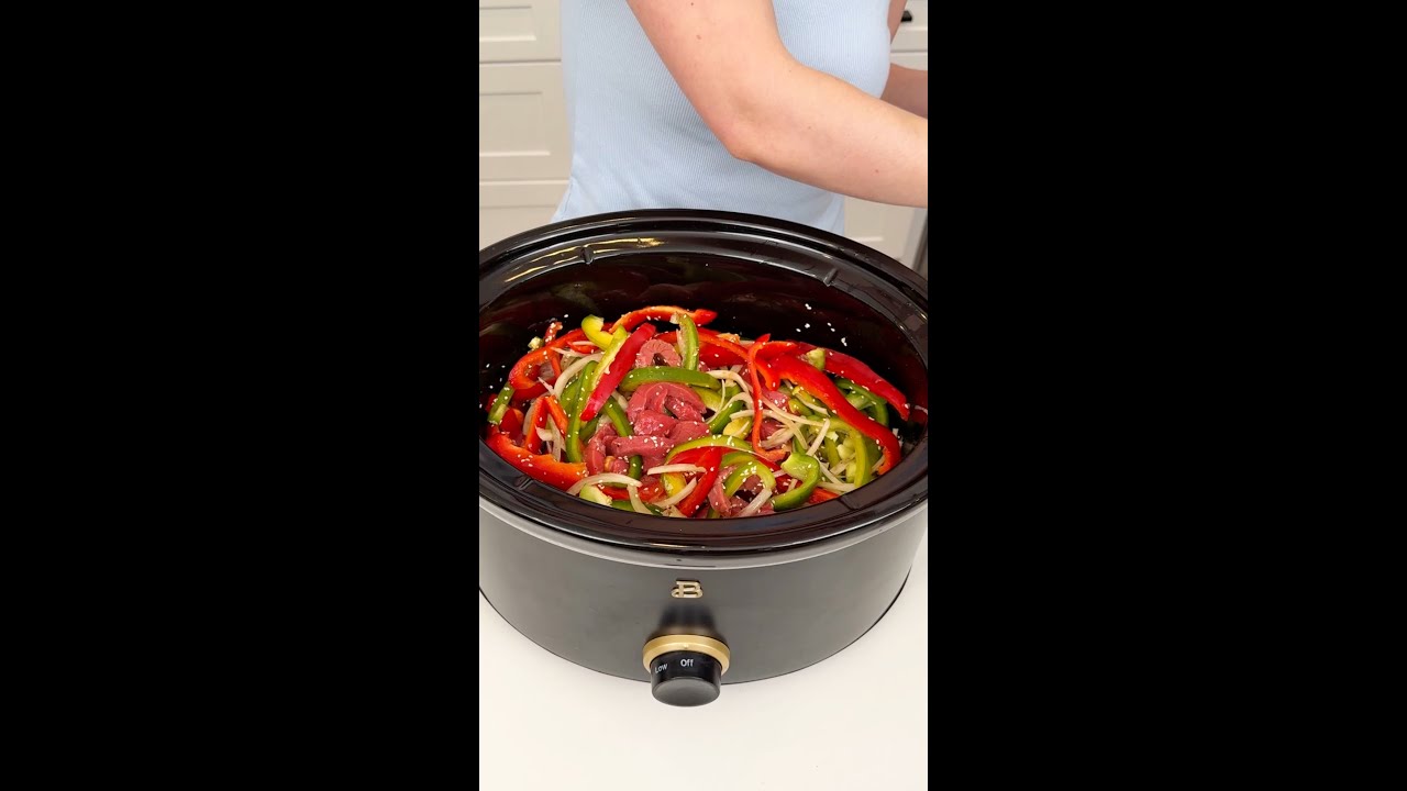 Easy crockpot steak!