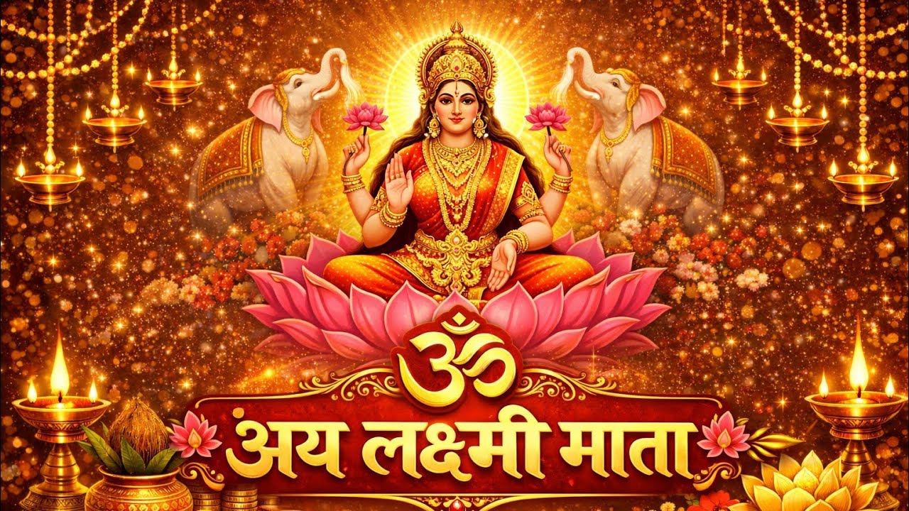 ॐ जय लक्ष्मी माता। lakshmi mata arti | bhakti gana 