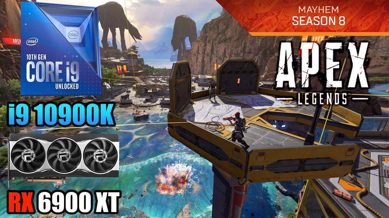Apex Legends - RX 6900 XT + i9 10900K - 1080p, 1440p & 4K - High & Low Settings - Season 8