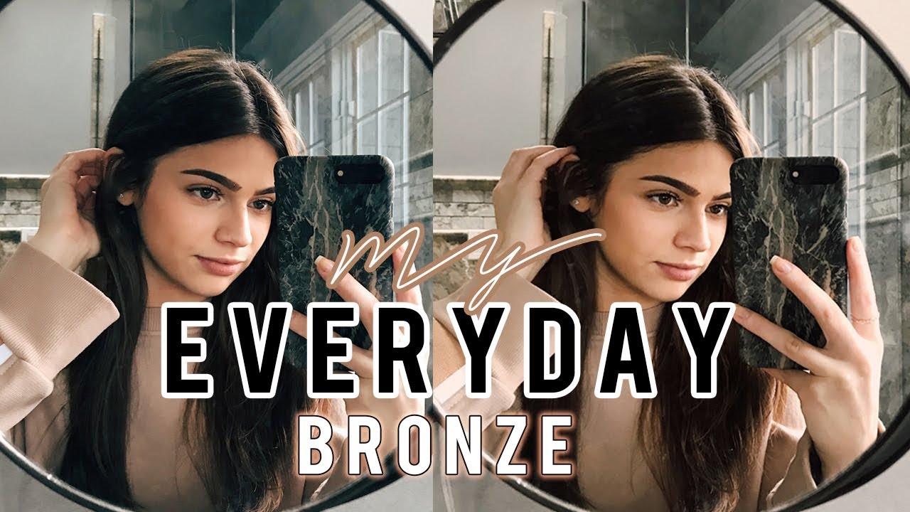 EVERYDAY NATURAL BRONZY GRWM | Elesa Anthony