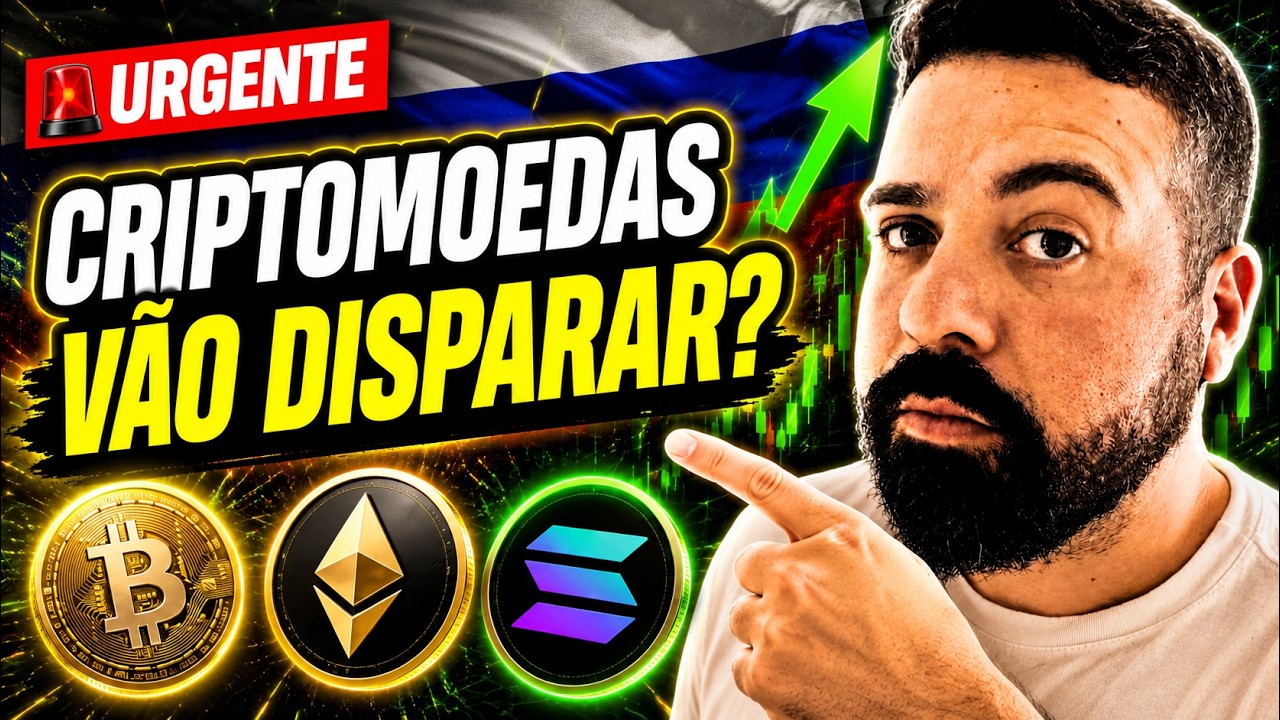 URGENTE! A RUSSIA FAZ ANUNCIO HIST&Oacute;RICO PARA CRIPTOMOEDAS EM ALTA.