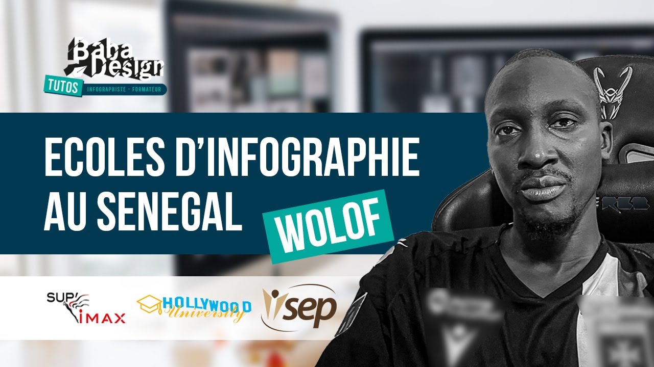 ECOLES D'INFOGRAPHIE AU SENEGAL  - WOLOF