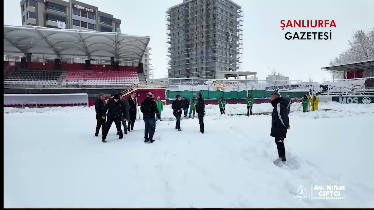 Karaköprü’de Maç Heyecanı: Başkan Çiftçi Tüm Vatandaşları Davet Etti