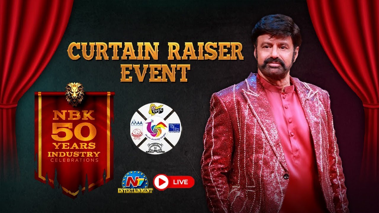 NBK 50 Years Curtain Raiser Event LIVE | Nandamuri Balakrishna | NTVENT