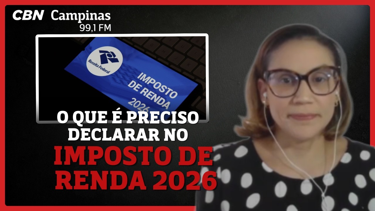 Imposto de Renda 2026: Entenda as novas regras da Receita Federal | ESTÚDIO CBN