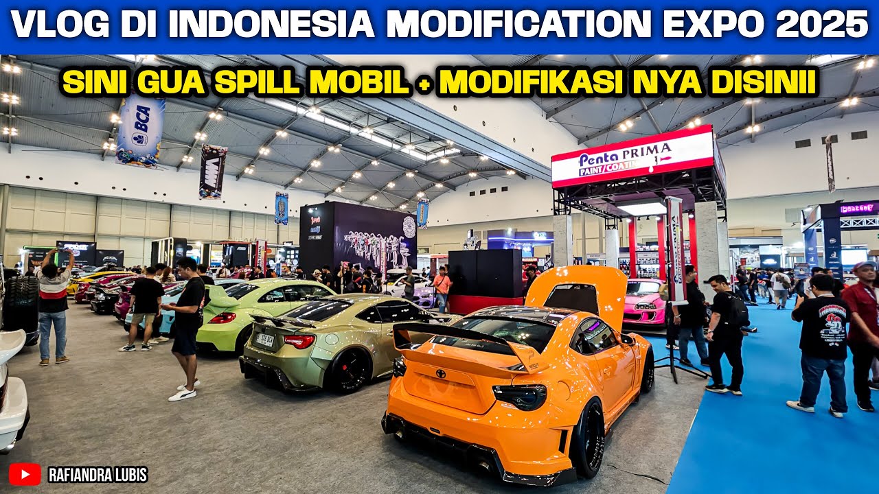 #VLOG DI EVENT INDONESIA MODIFICATION EXPO 2025 - SEKALIAN SPILL MOBIL + MODIFIKASINYA DI IMX!