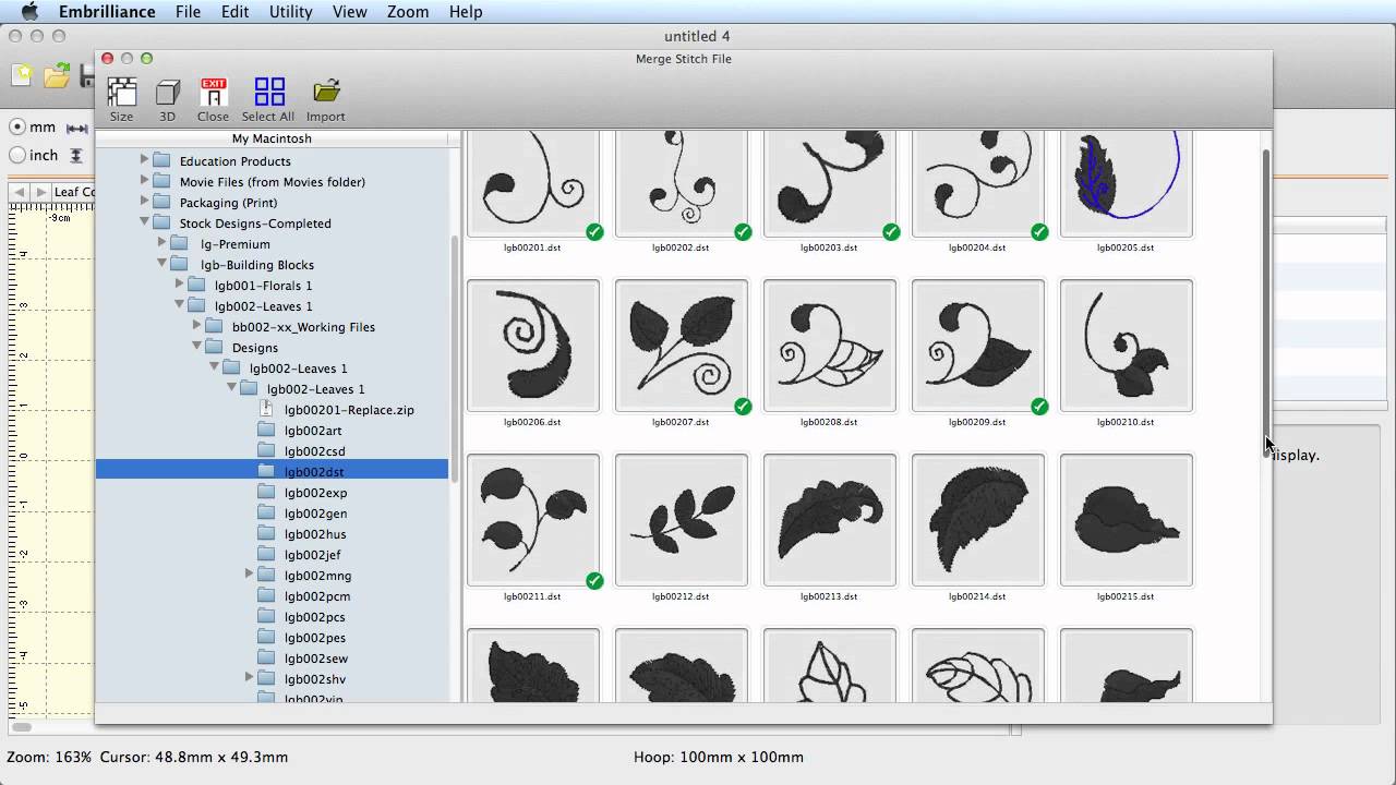 How to Design A Corner in Embrilliance Essentials