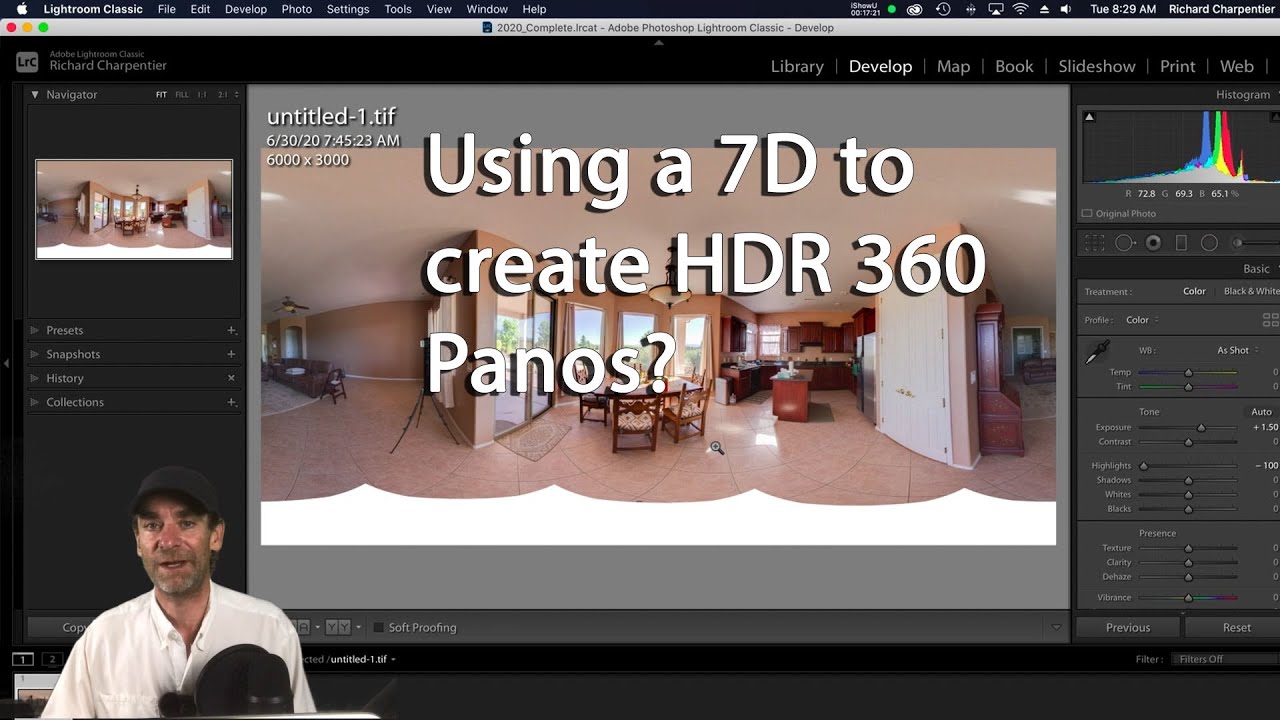 Using a Canon 7D to create a HDR 360 Pano with a Nodal Ninja 6 and PTGui