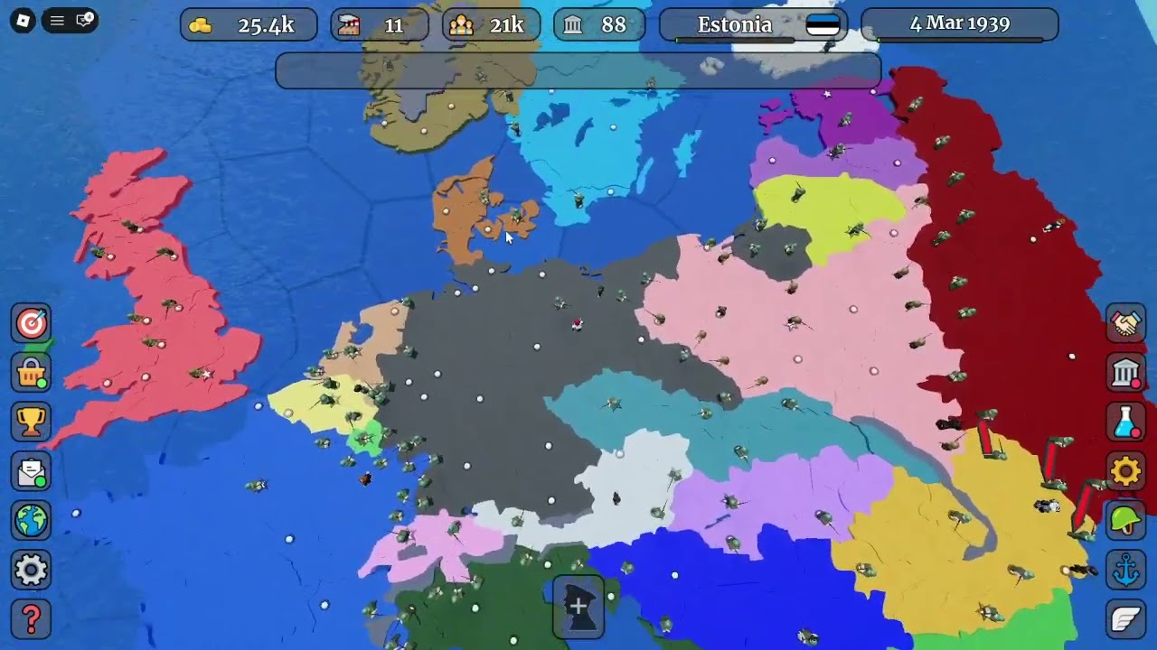Joc ca Estonia In Roblox Conquer Europe WW2! #3