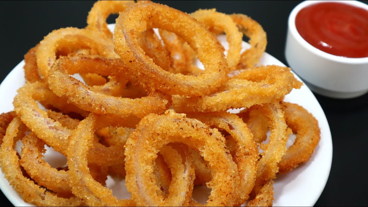 Onion Rings Recipe | ഒരിക്കൽ കഴിച്ചാൽ പിന്നെ പാത്രം കാലിയാകുന്നതേ അറിയുള്ളൂ 😋😋| Quick Tasty Snacks