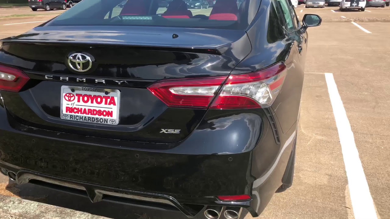 2018 Camry XSE V6!! (Red interior)