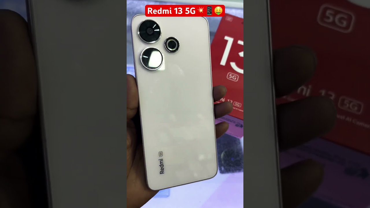 🤑📱Redmi 13 5G first Look !! 108mp 📸Camera !! #new #trending #unboxing #redmi #5g