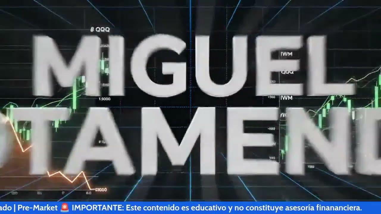 🔴 ANÁLISIS PRE-MARKET EN VIVO | Lunes 9 de Marzo de 2026 | Inicio de Semana