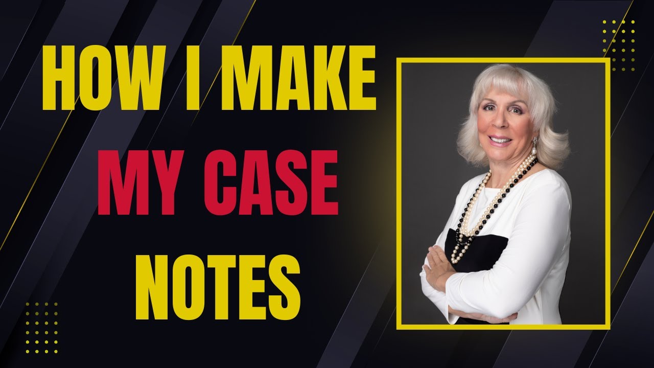 How I Do Case Notes